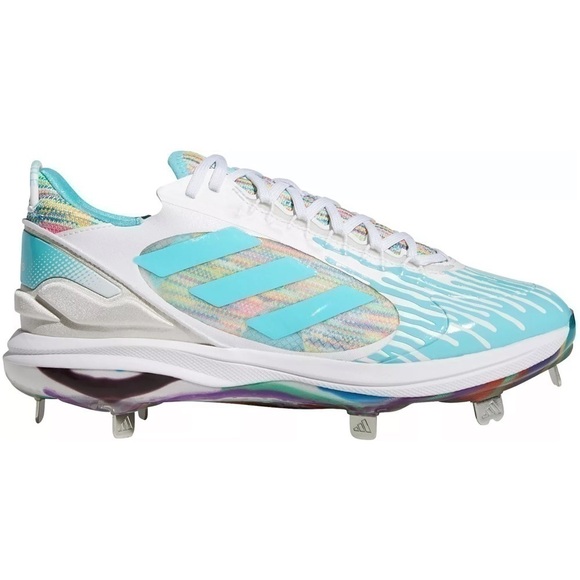 Adidas Pure Hustle 2 Elite Dripped-Out Metal Fastpitch Softball Cleat Sz 6.5 Wmn - Picture 1 of 14